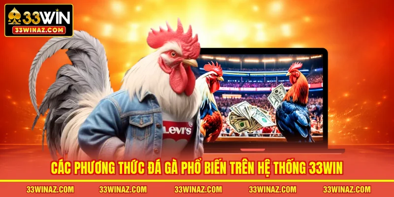 Các phương thức đá gà phổ biến trên hệ thống 33WIN